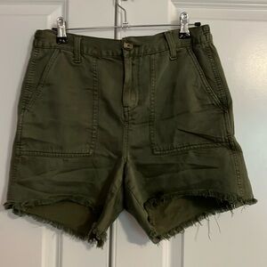 Aerie green soft shorts